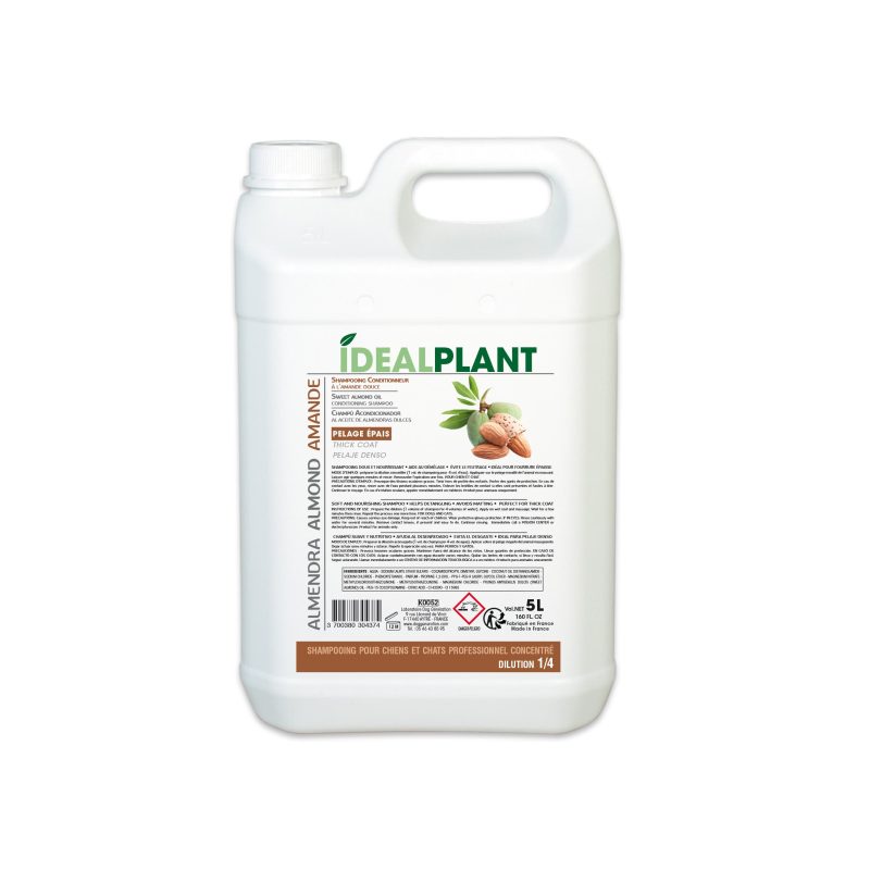 Shampooing conditionneur IdealPlant à l'huile d'amande douce – Image 4